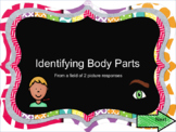 INTERACTIVE: Identifying Body Parts, field of 2 - Google Slides