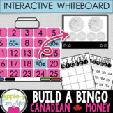 INTERACTIVE Money Build A Bingo Canadian Version - NO PREP