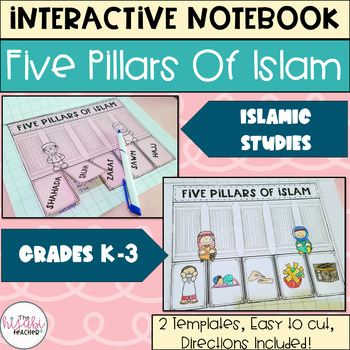 Preview of INTERACTIVE NOTEBOOK 5 PILLARS OF ISLAM ISLAMIC STUDIES
