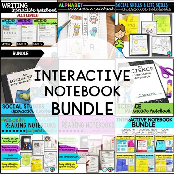 Preview of INTERACTIVE NOTEBOOK BUNDLE