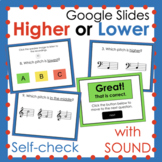 INTERACTIVE Pitch Activity - Higher or Lower - Self-check 