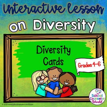 Preview of INTERACTIVE {PPT & GOOGLE DRIVE} SEL LP#16: Understanding Diversity, Grades 4-6