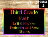 INTERACTIVE Unit 6 Math Review for 3rd Grade