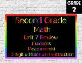 INTERACTIVE Unit 7 Review for 2nd grade  *With Seesaw form