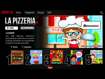 Preview of INTERACTIVO EDUFLIX