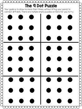 INTERNATIONAL DOT DAY | FREEBIE 9 Dot Puzzle | The Dot by Peter Reynolds