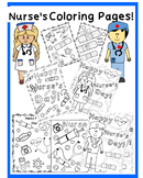 INTERNATIONAL Nurse's Coloring Pages | Nurse Day!