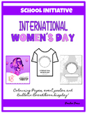 INTERNATIONAL WOMEN'S DAY *NEW 2024* Colouring Pages, Bull