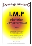 INTERVENTION MATHS PROGRAM - IMP Year 2 + 100 Task Cards -