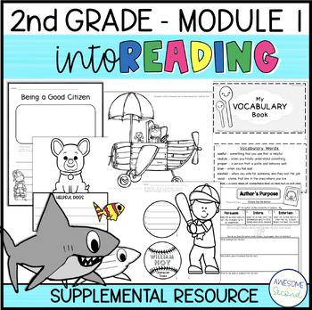 Preview of INTO READING 2ND GRADE HMH MODULE 1
