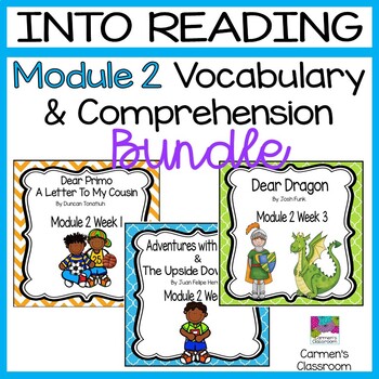 Preview of Into Reading HMH 3rd Grade Module 2 BUNDLE