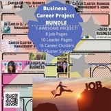 INTRO TO BUSINESS | Career Research BUNDLE | Online Ready!