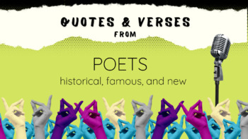 Preview of INTRO TO FAMOUS POETS (BLACK, LATINX, ASIAN) SLIDES/POSTERS
