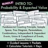 INTRO to Probability & Expected Value - LESSONS, WORKSHEET