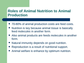 INTRODUCTION TO APPLIED ANIMAL NUTRITION by Irvin Mpofu | TPT