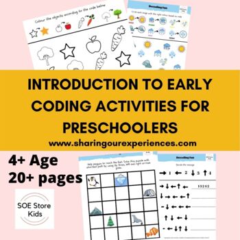 Preview of INTRODUCTION TO EARLY CODING ACTIVITIES FOR PRESCHOOLERS