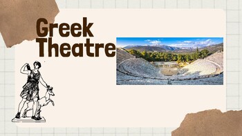 Preview of INTRODUCTION TO GREEK THEATRE
