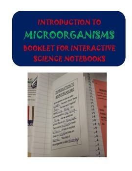 Preview of INTRODUCTION TO MICROORGANISMS BOOKLET & POWERPOINT
