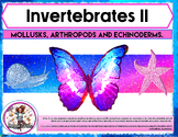 INVERTEBRATES II- MOLLUSKS-ARTHROPODS AND ECHINODERMS