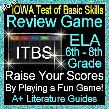 iowa grades ela itbs skills basic test game