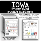 IOWA Practice Assessment for MATH (Kinder and 1st)