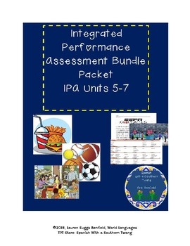 Preview of IPA Bundle Packet: Units 5-7