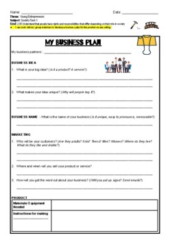 Preview of IPC Young Entrepreneurs - Business Plan