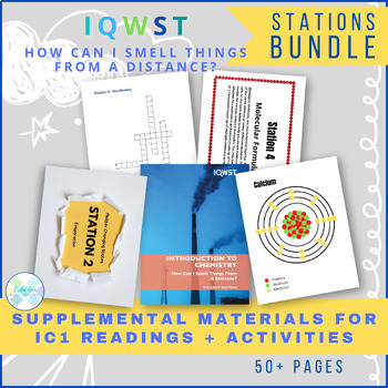 Preview of IQWST Sci 6 IC1 Stations Bundle