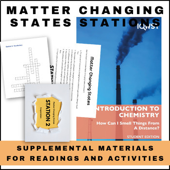 Preview of IQWST Sci 6 IC1 Supplemental Materials for Matter Changing States Stations