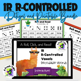 IR R-Controlled Words/Sentences Roll & Read |Phonics Games