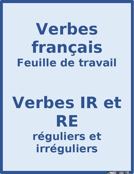 er verbs in french exercises