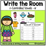 IR Write the Room & Writing Center Activities | R Controll