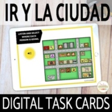IR y La Ciudad Spanish City Vocabulary DIGITAL Task Cards 