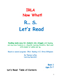 IRLA  Now What? Let'z Read