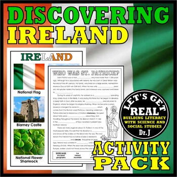 Preview of IRELAND: Discovering Ireland Activity Pack