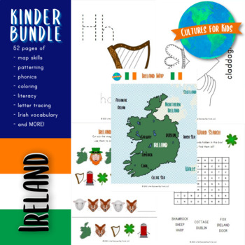 Preview of IRELAND Kindergarten MEGApack (52 pages!)
