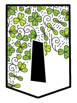 Preview of IRISH I HAD MORE TIME TO READ! St. Patrick’s Day Bulletin Board Letters