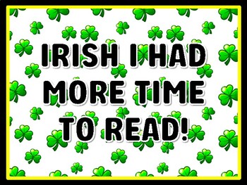 St. Patrick's Day / March Bulletin Board and Door Lucky Irish Decor 23