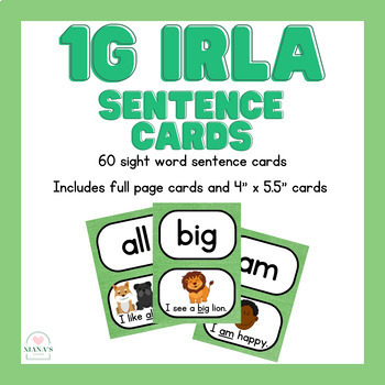 Sight Word Sentences Power Pen Cards-Grades K-1