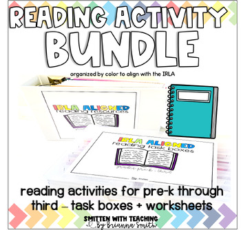 Preview of IRLA Aligned Bundle for Grades PK through 3 - Yellow through White