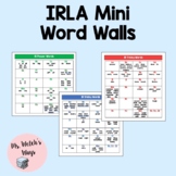 IRLA Aligned Mini Word Walls