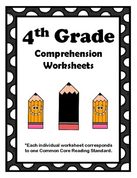 Preview of 4th Grade CCSS Comprehension Assignments (Correlated to American Reading Co)