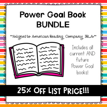 Preview of IRLA Power Goal Books- GROWING BUNDLE