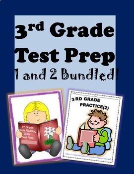 Preview of 3rd Grade State Testing Preparation Bundle 1 and 2 20% off