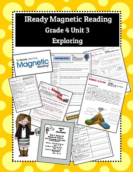 Preview of IReady Magnetic Reading, Grade 4 Unit 3