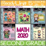 IReady Math Unit 5 Bundle Shapes and Arrays Second Grade (
