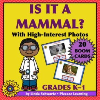Preview of IS IT A MAMMAL?  · BOOM CARDS