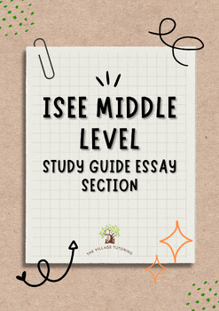 isee middle level essay prompt