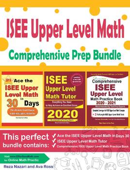 Preview of ISEE Upper Level Math Prep Bundle