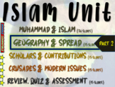 ISLAM (PART 2: GEOGRAPHY & SPREAD) visual, textual, engagi